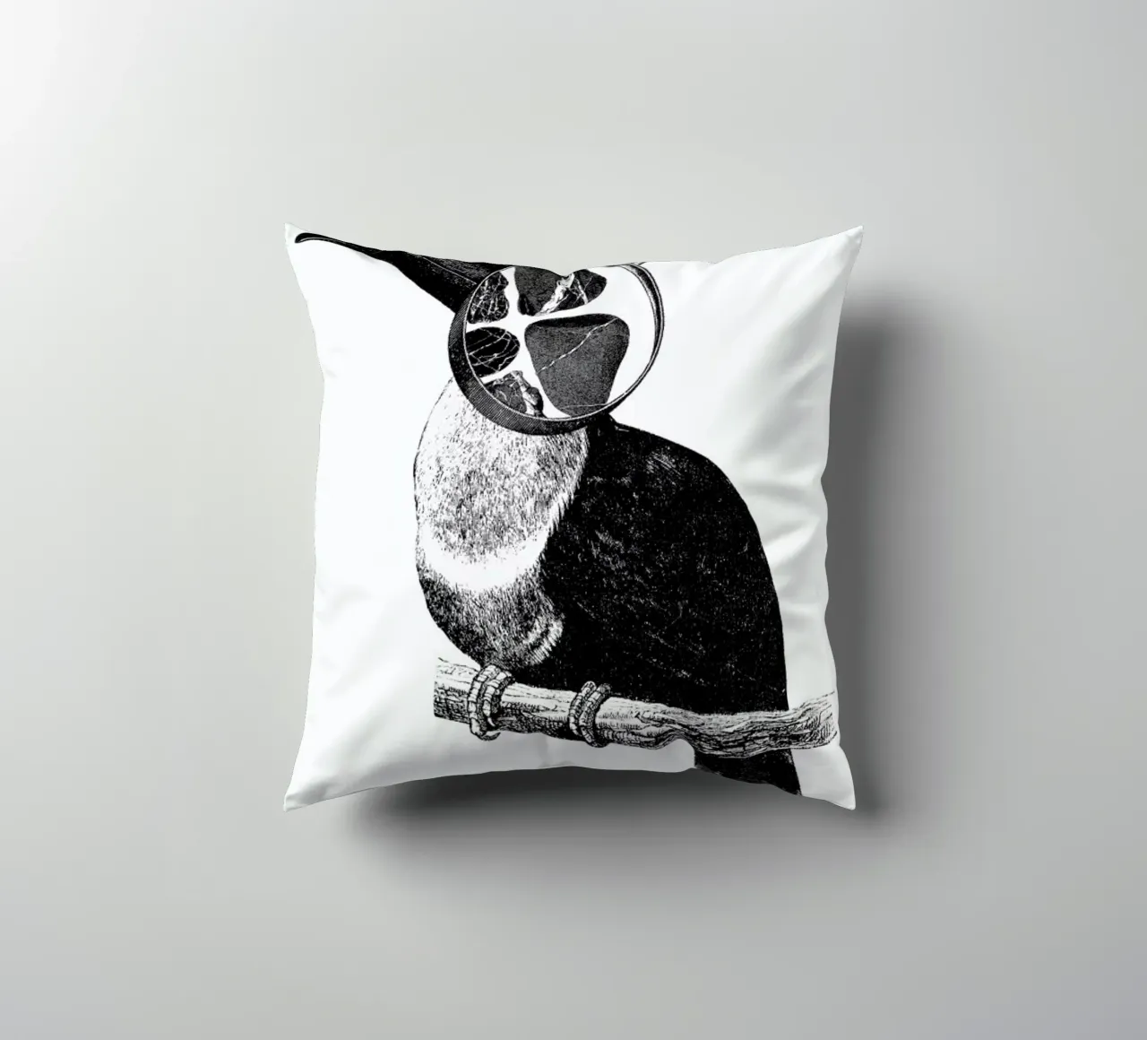 Loeping Good (Bird) cuscino da BlauMaschine