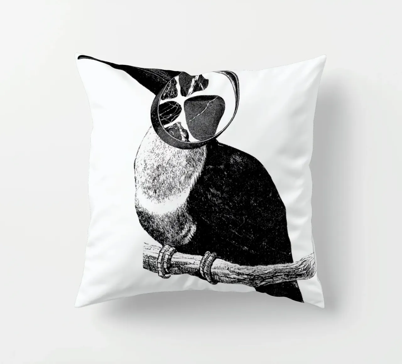 Loeping Good (Bird) cuscino da BlauMaschine