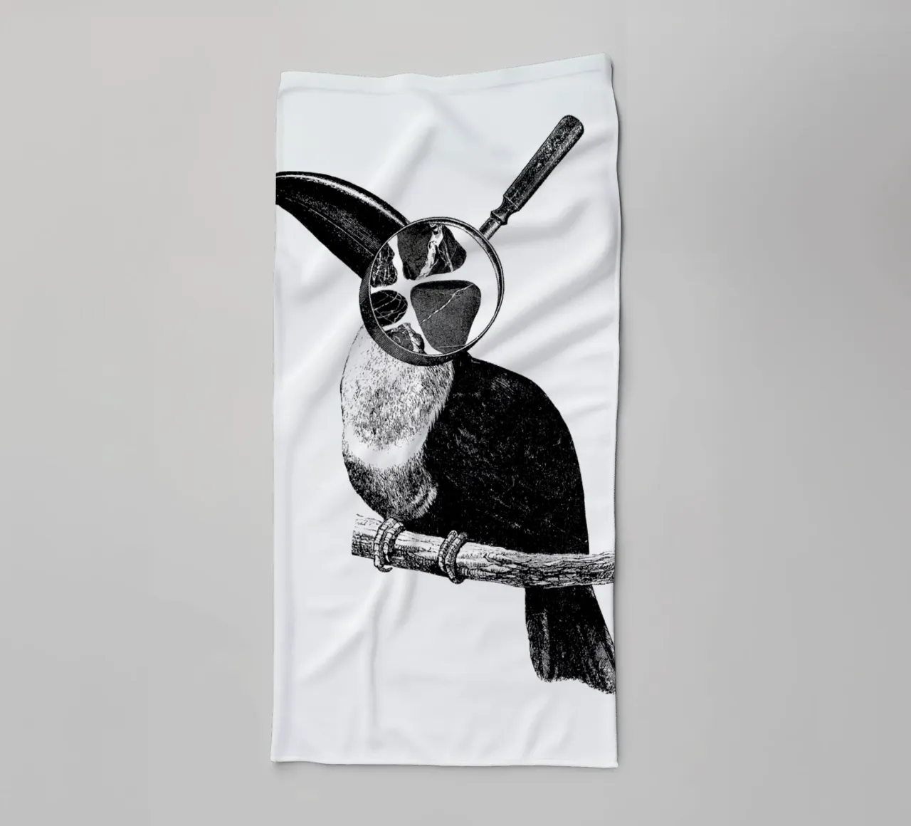 Loeping Good (Bird) asciugamano da bagno da BlauMaschine