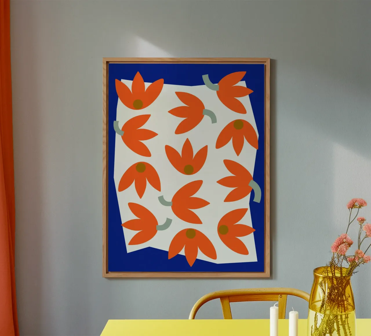 Geometric Joy No 5 alluminio dibond da treechild