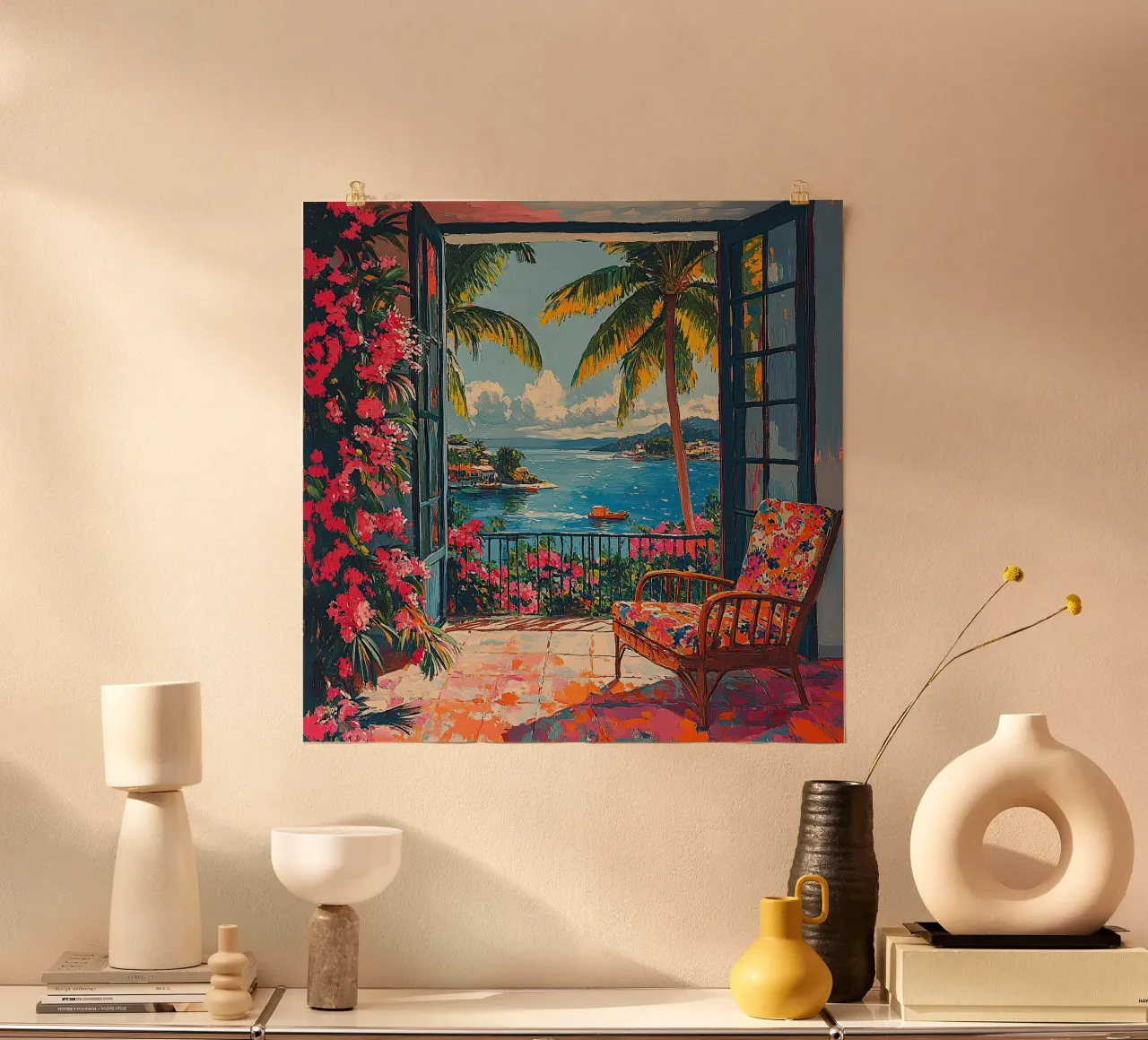 Matisse inspiriert "Waves of Light" poster by ArtByNiki