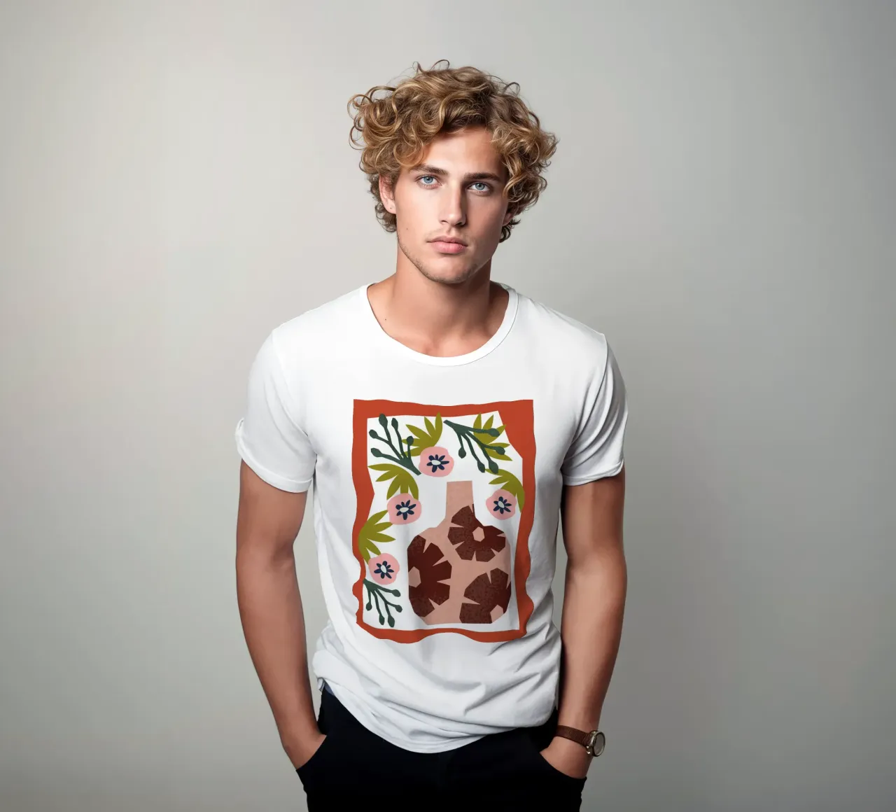 Geometric Joy No 6 t-shirt da treechild