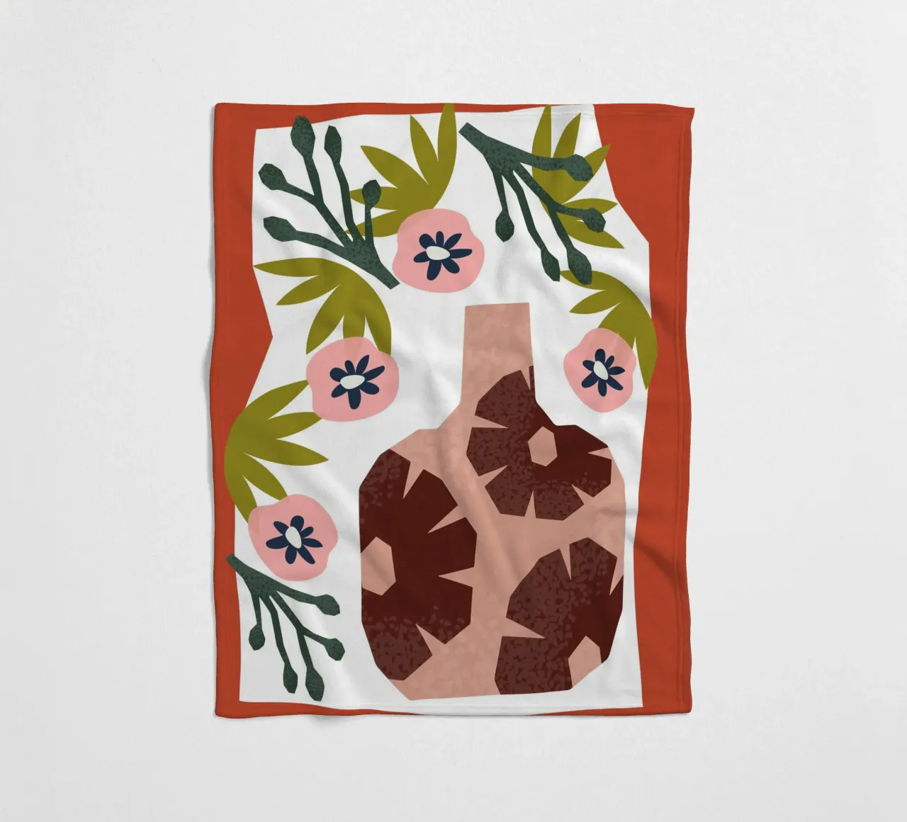 Geometric Joy No 6 coperta in pile da treechild