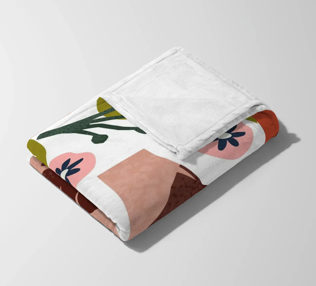 Geometric Joy No 6 coperta in pile da treechild