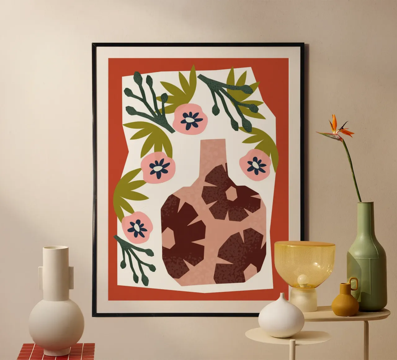 Geometric Joy No 6 carta hahnemühle da treechild