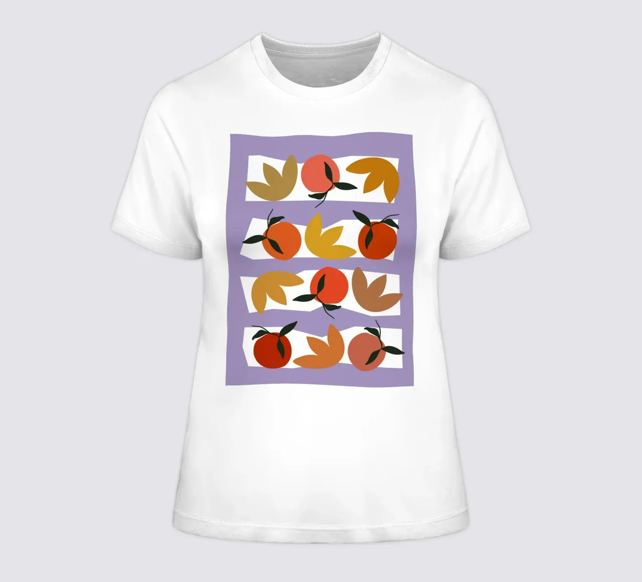 Geometric Joy No 7 t-shirt da donna da treechild