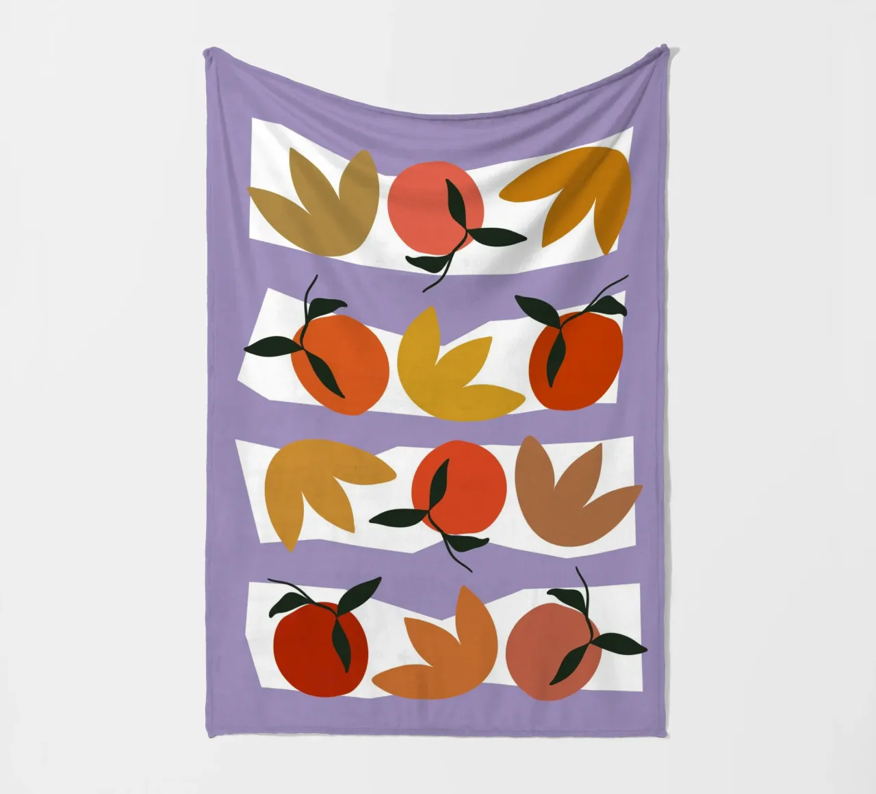 Geometric Joy No 7 coperta in pile da treechild