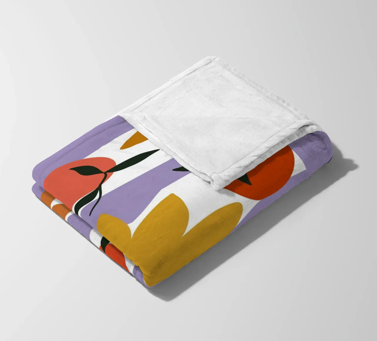 Geometric Joy No 7 coperta in pile da treechild