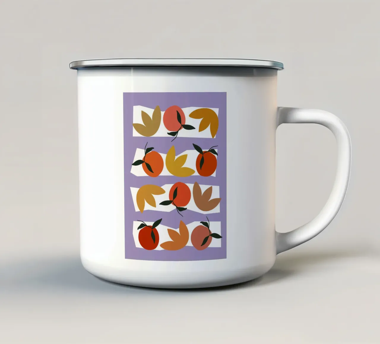 Geometric Joy No 7 tazza in smalto da treechild