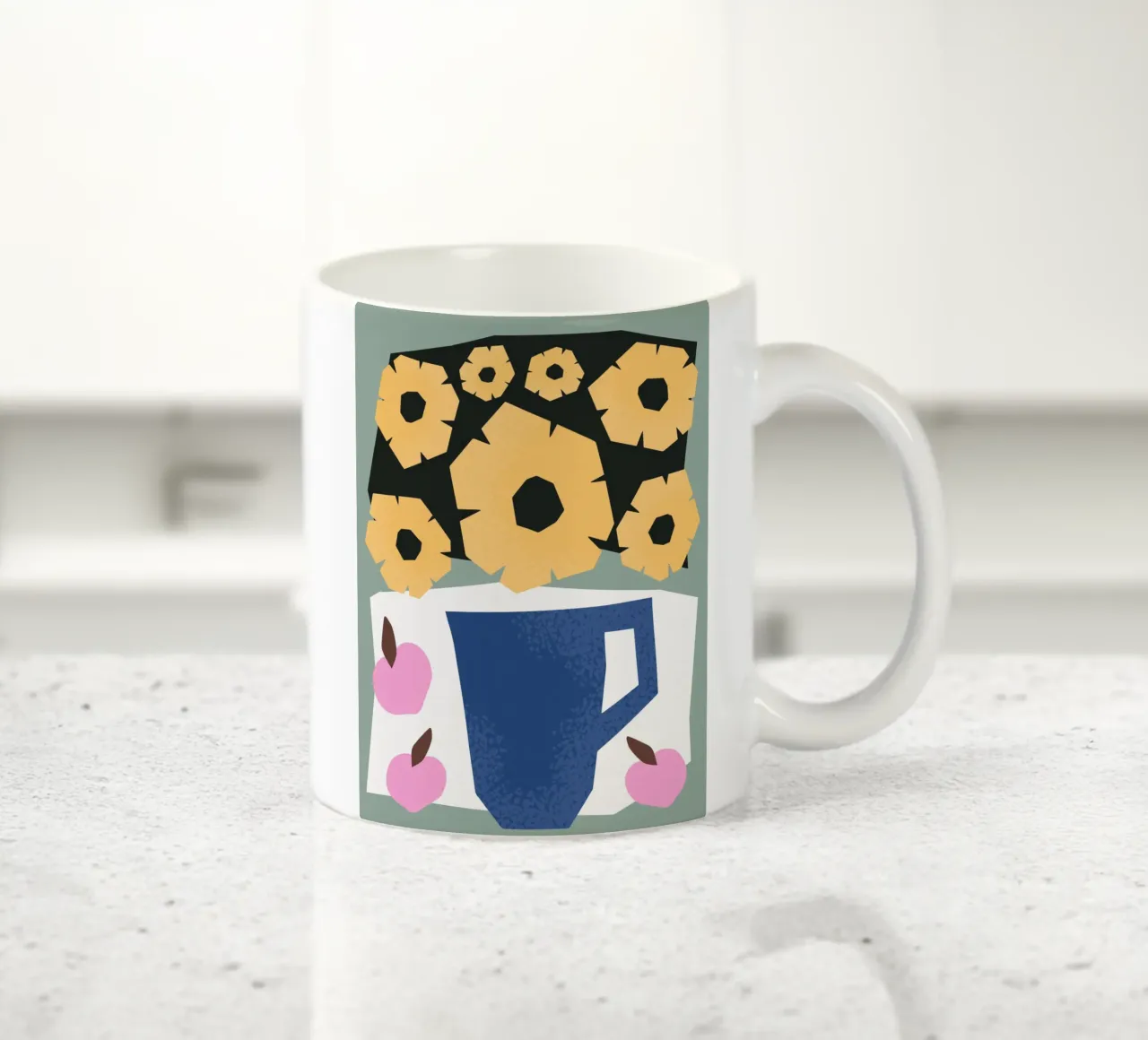 Geometric Joy No 8 tazza in ceramica da treechild