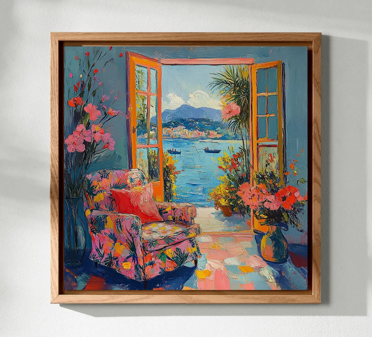 La vue lumineuse alu dibond de ArtByNiki
