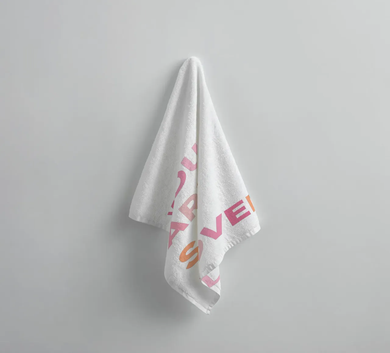You are so loved positive quote towel by Little Lola