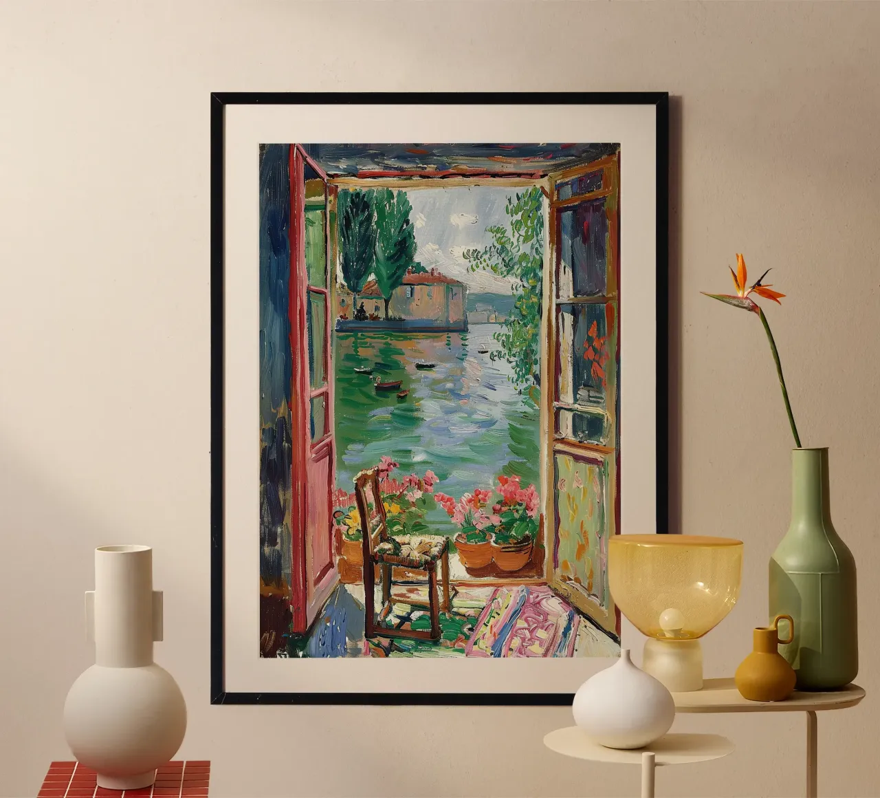 Gateway to Tranquility hahnemühle by Nikis Art Studio