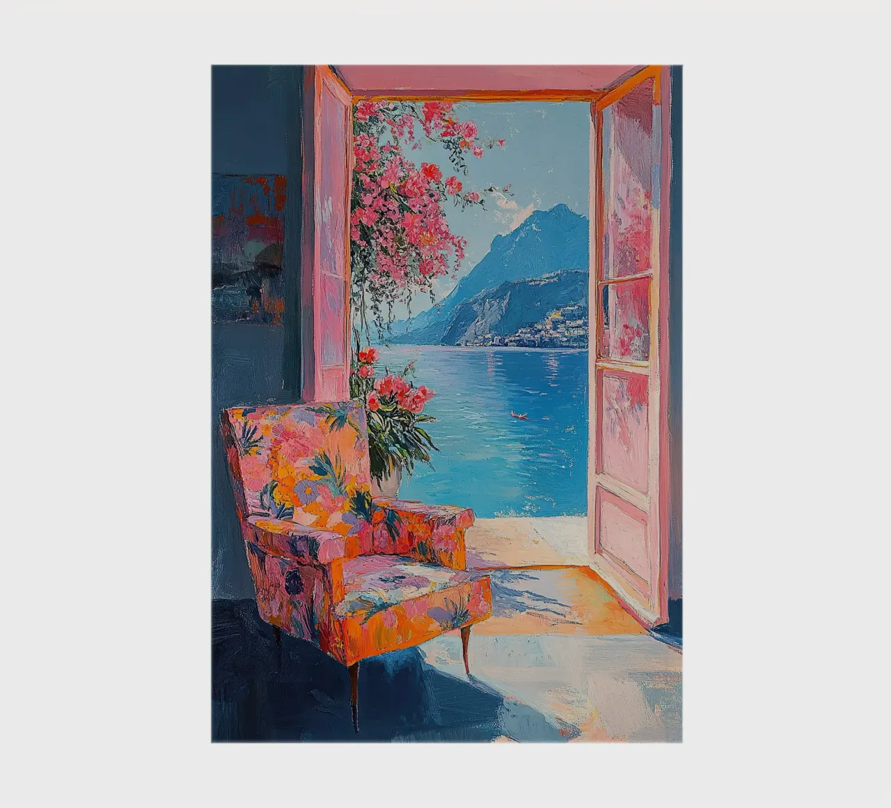 Henri Matisse inspiriert "Calm Beyond the Pane" notebook by Nikis Art Studio