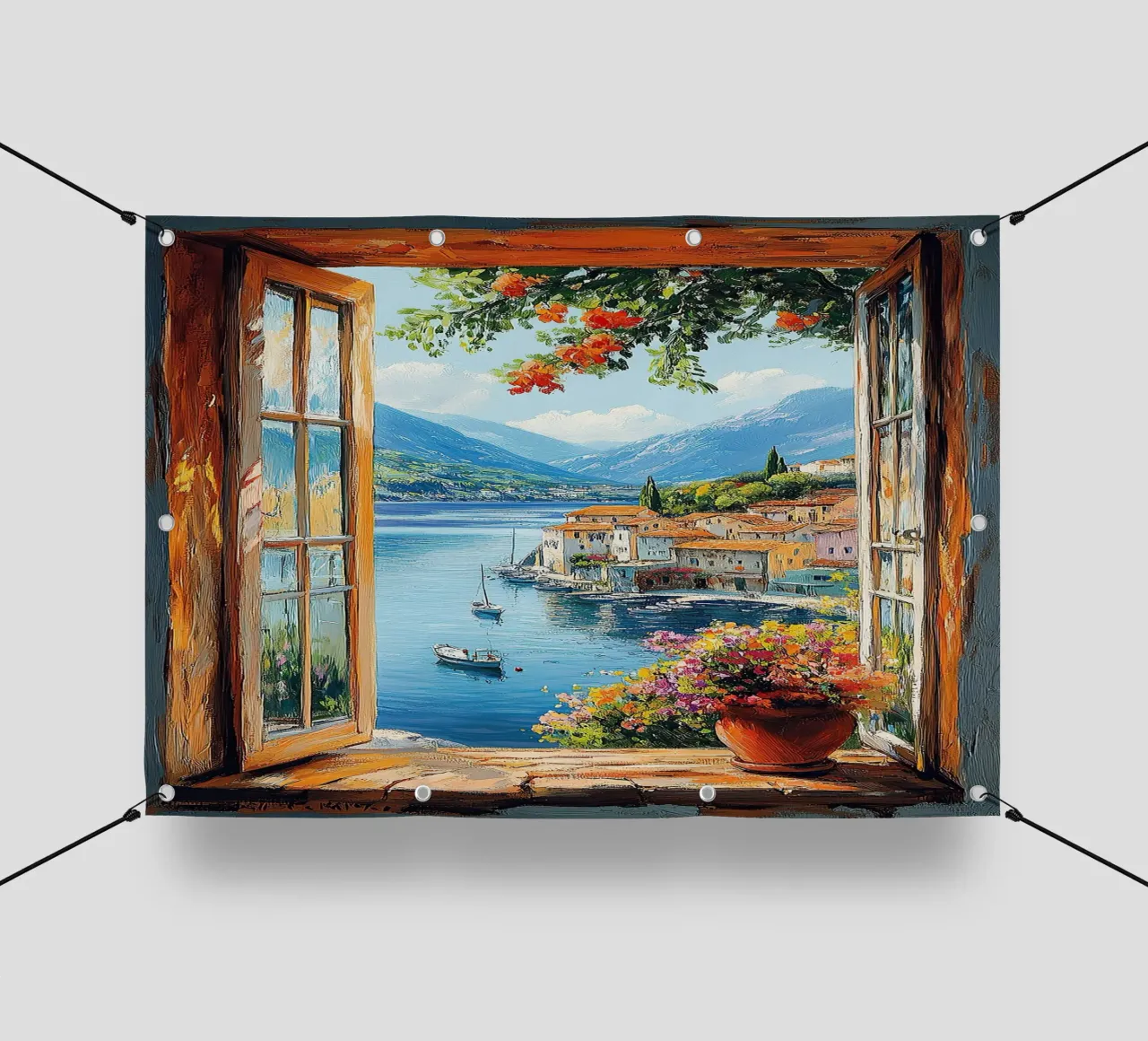 Matisse ispira "Dove abita la luce telo in pvc da Nikis Art Studio