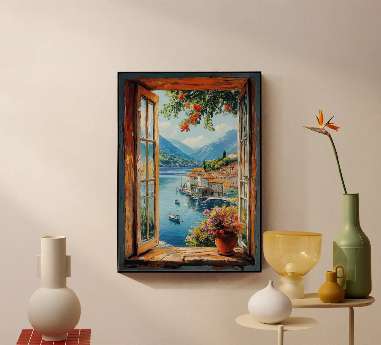 Matisse ispira "Dove abita la luce plexiglass da Nikis Art Studio