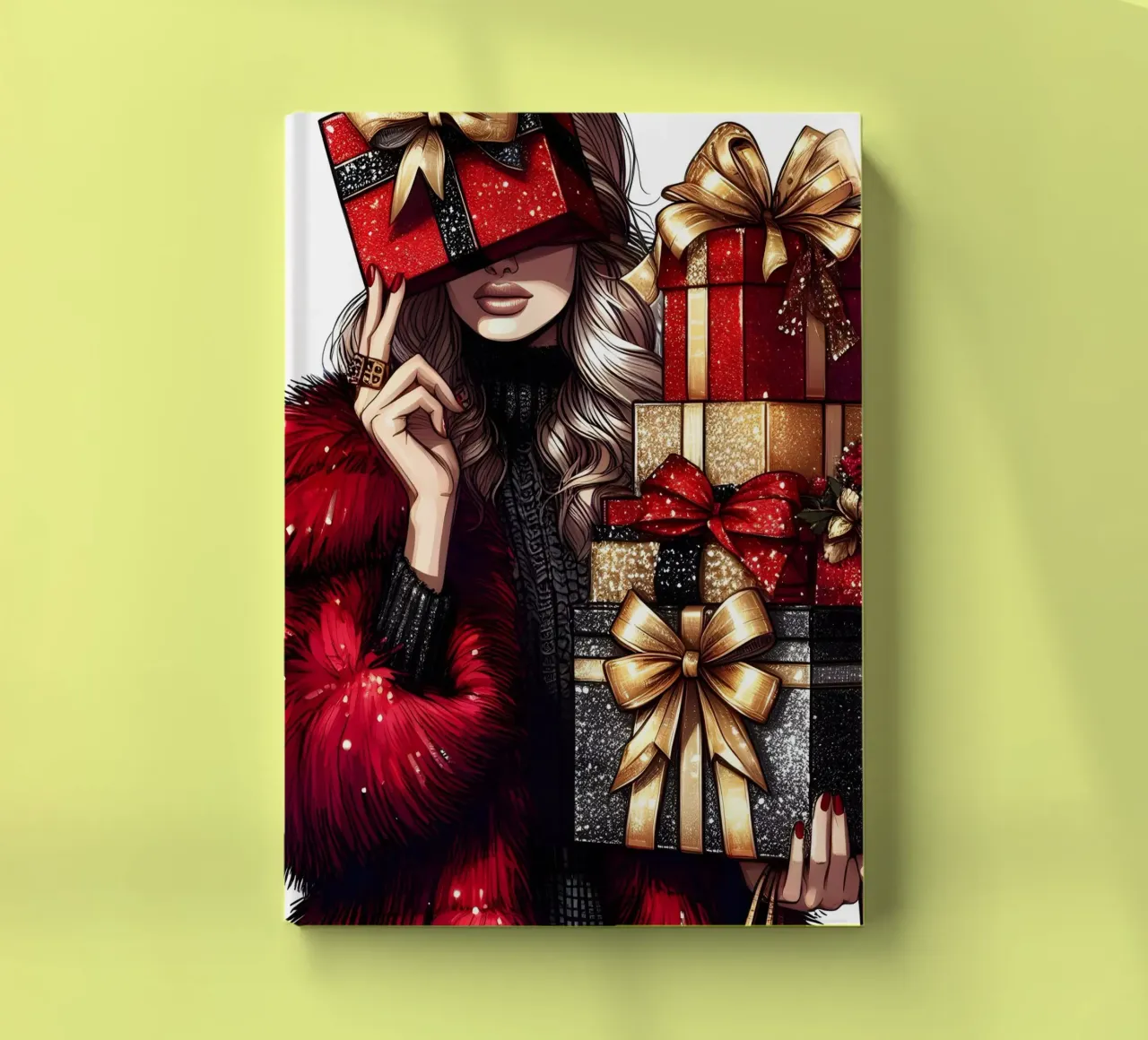 CHRISTMAS SHOPPING IN LONDON notebook by ARTOMATIC