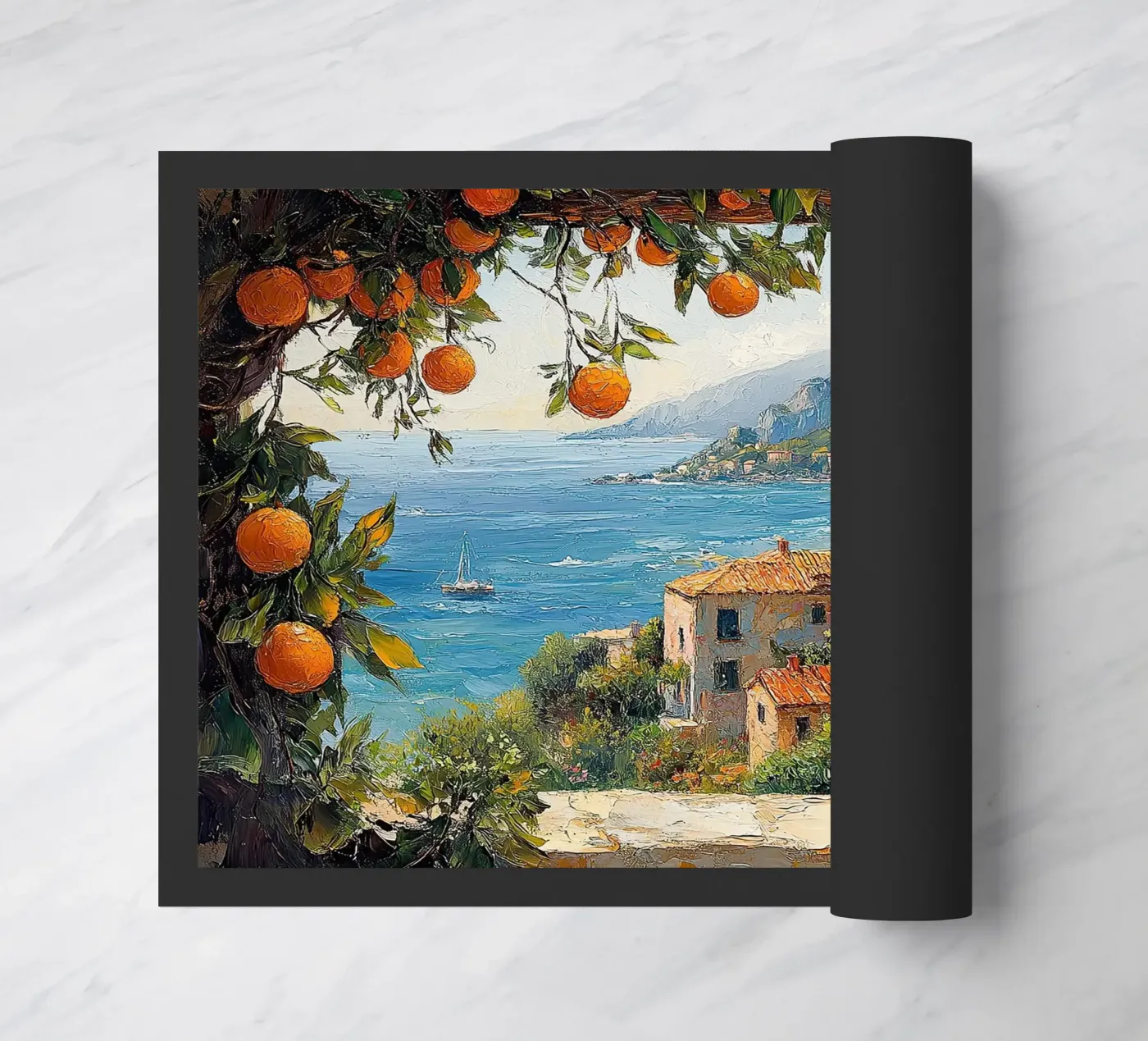 Zonovergoten Symfonie deurmat van Nikis Art Studio