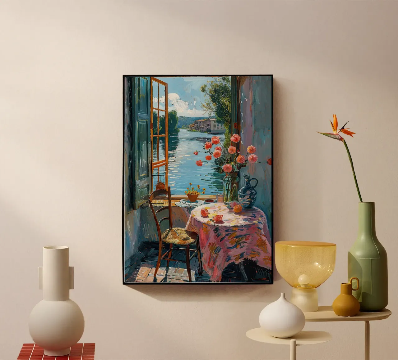Il mondo ci aspetta plexiglass da Nikis Art Studio