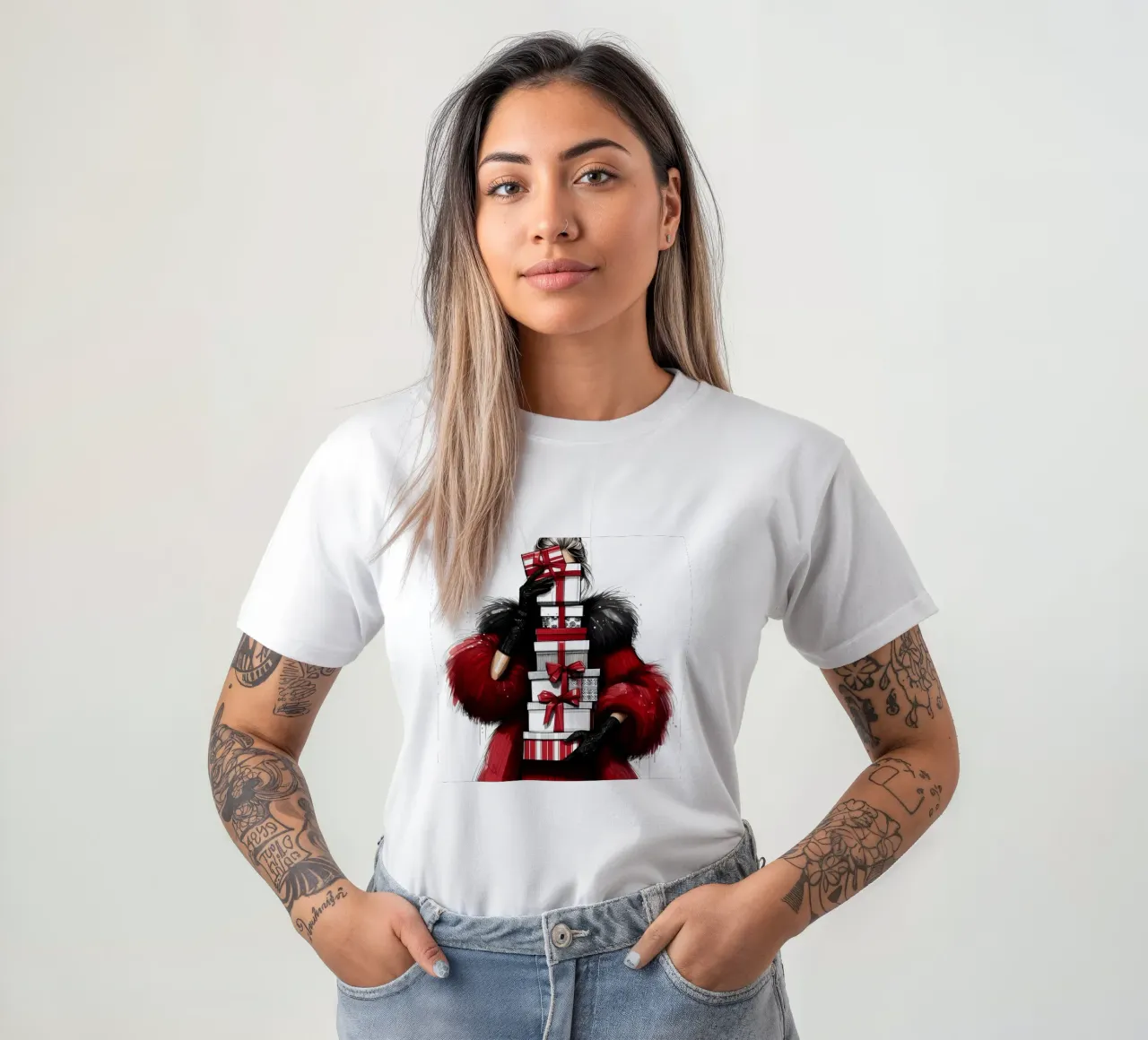 COMPRAS NAVIDEÑAS EN PARÍS camiseta de ARTOMATIC