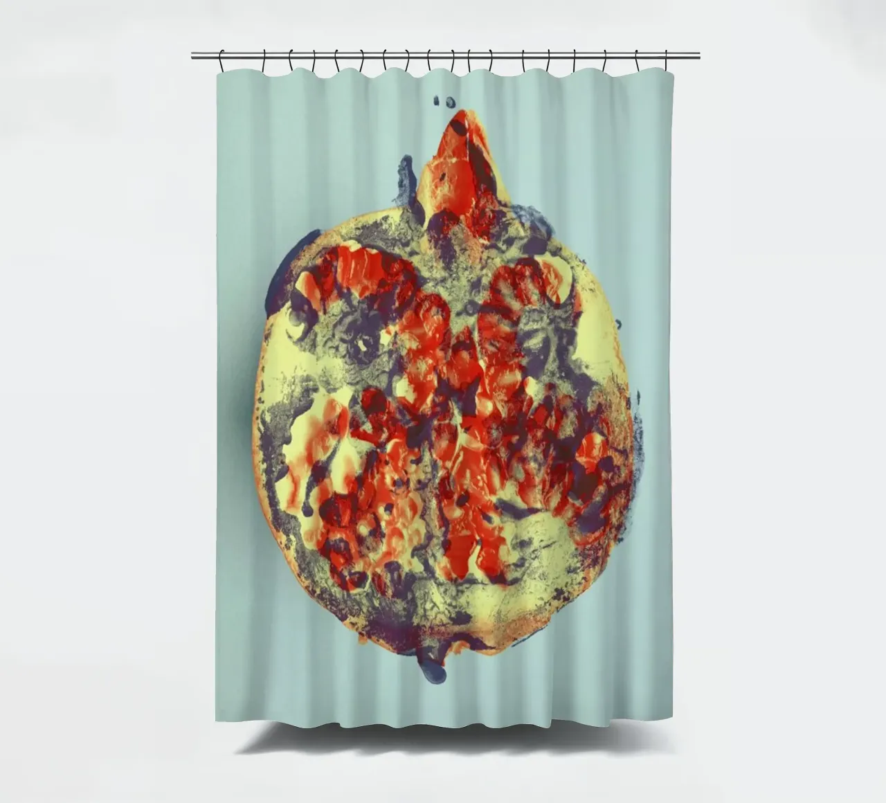 Ode aux Légumes - Pomegranate tenda da doccia da BlauMaschine