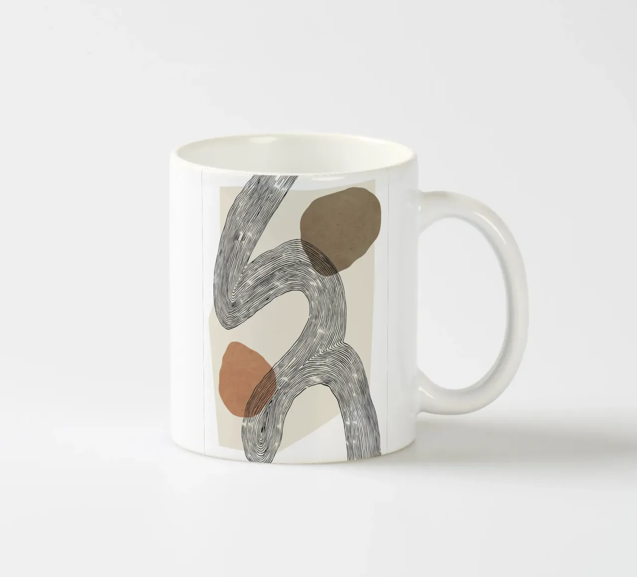 The River tazza in ceramica da treechild