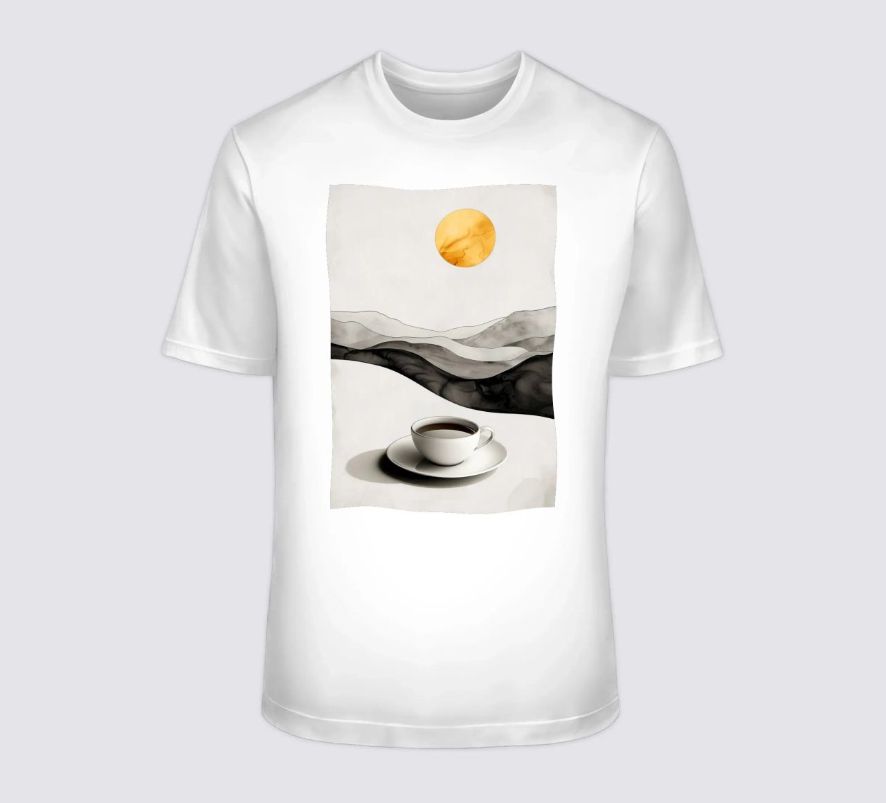 È l'ora del caffè t-shirt da Justyna Jaszke JBJart