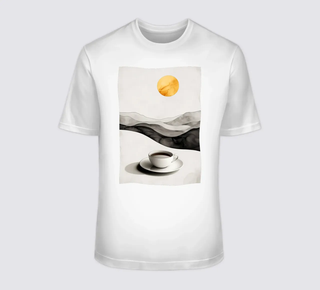 È l'ora del caffè t-shirt da Justyna Jaszke JBJart