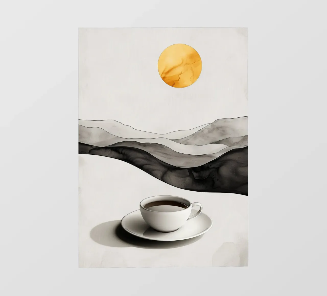 Es la hora del café lámina retroiluminada de Justyna Jaszke JBJart