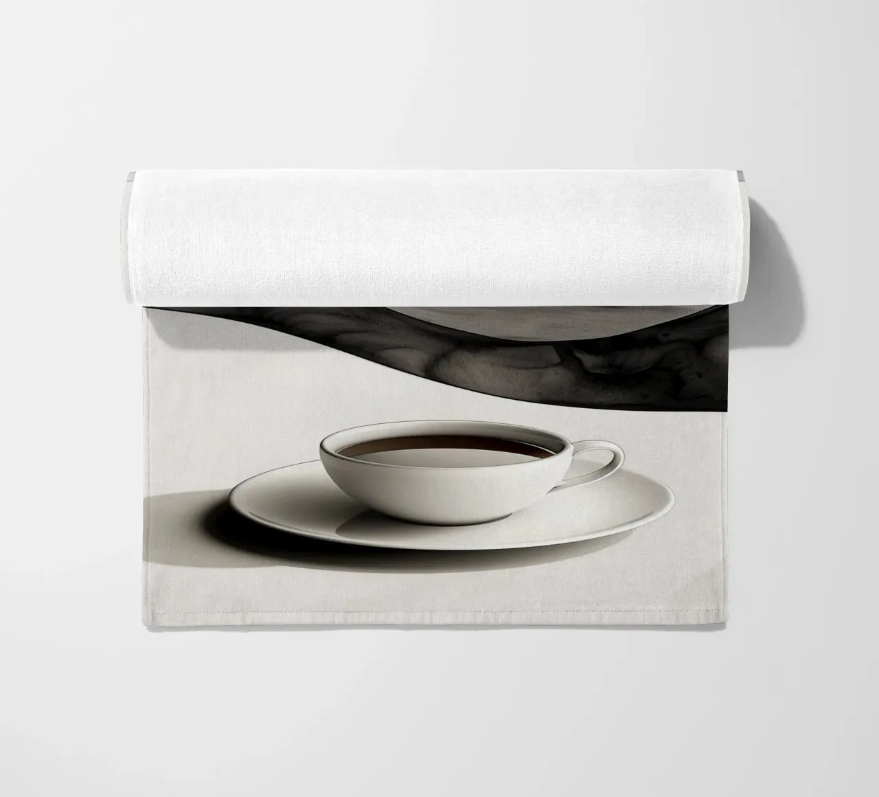 È l'ora del caffè telo mare da Justyna Jaszke JBJart