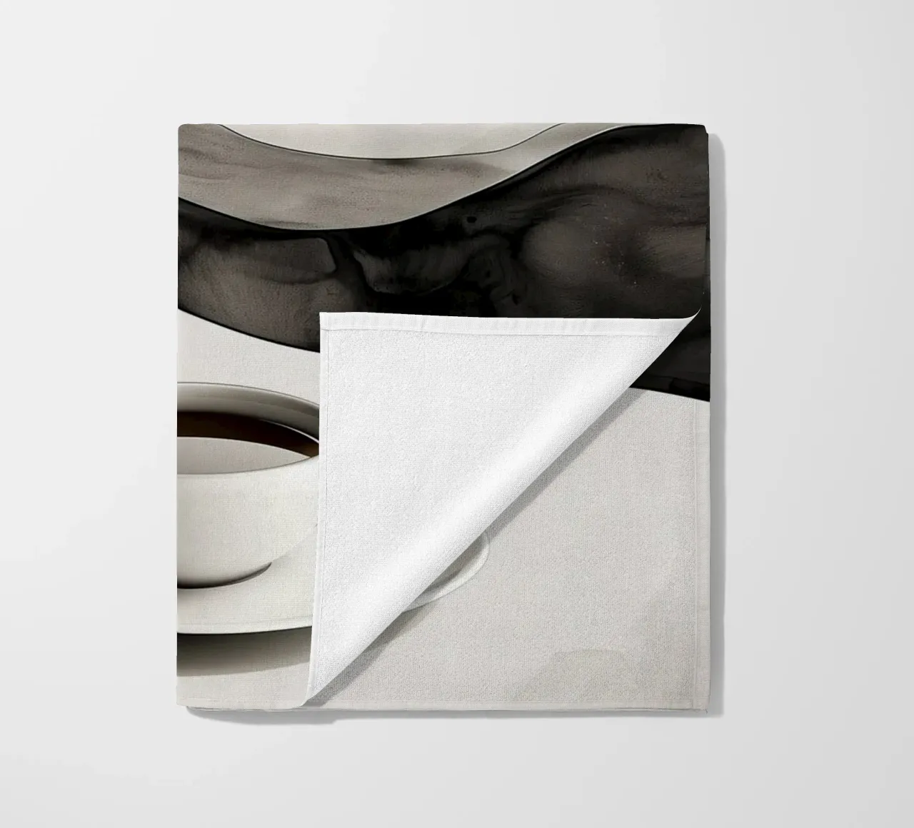 È l'ora del caffè telo mare da Justyna Jaszke JBJart