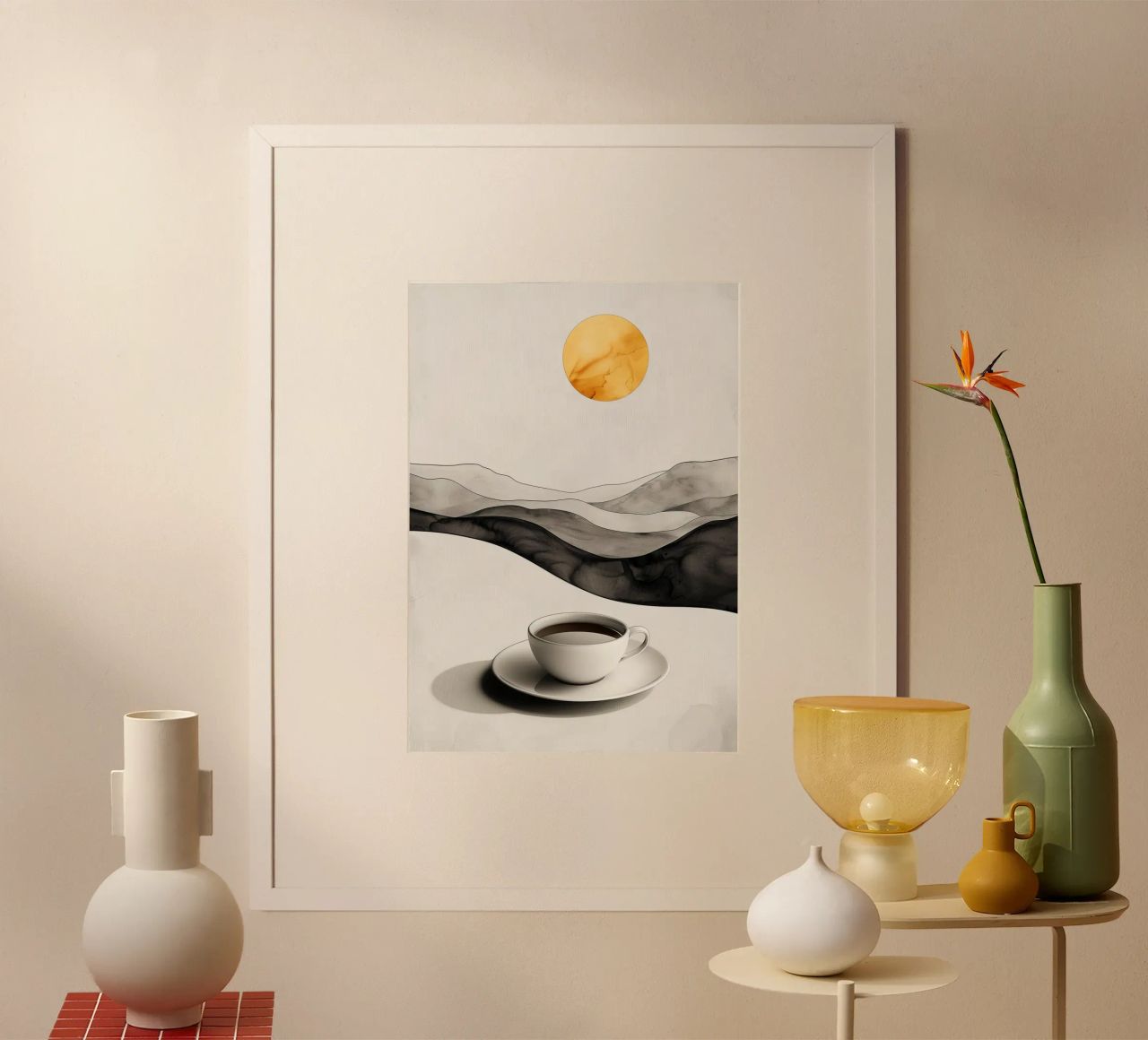 È l'ora del caffè carta hahnemühle da Justyna Jaszke JBJart
