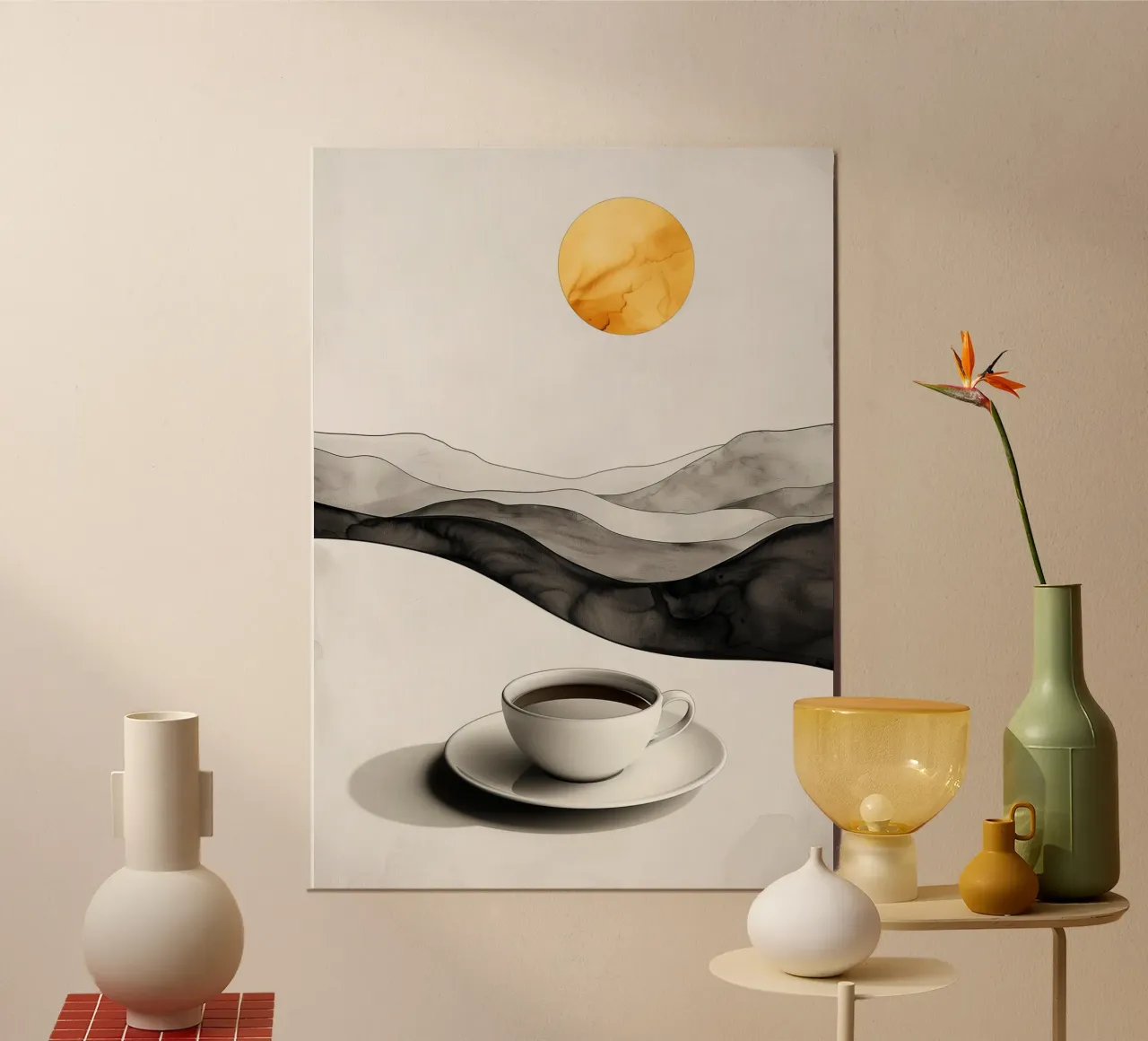 Es la hora del café hahnemühle de Justyna Jaszke JBJart