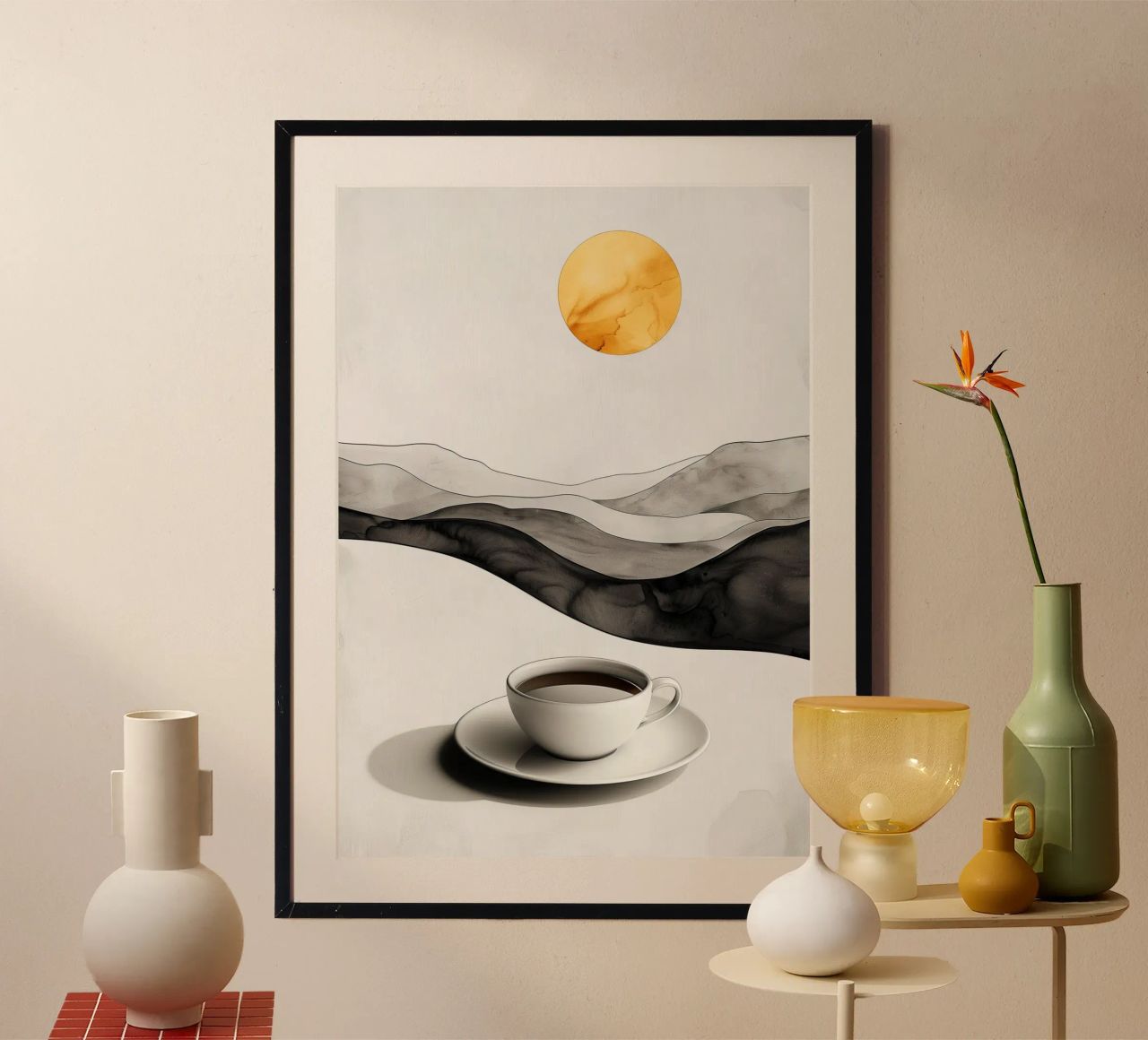 È l'ora del caffè carta hahnemühle da Justyna Jaszke JBJart