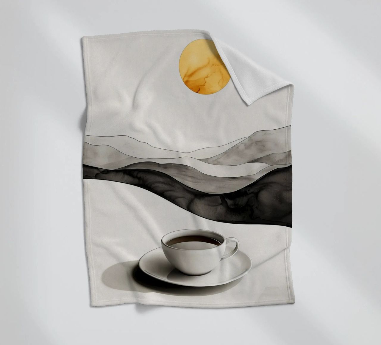 È l'ora del caffè coperta in pile da Justyna Jaszke JBJart