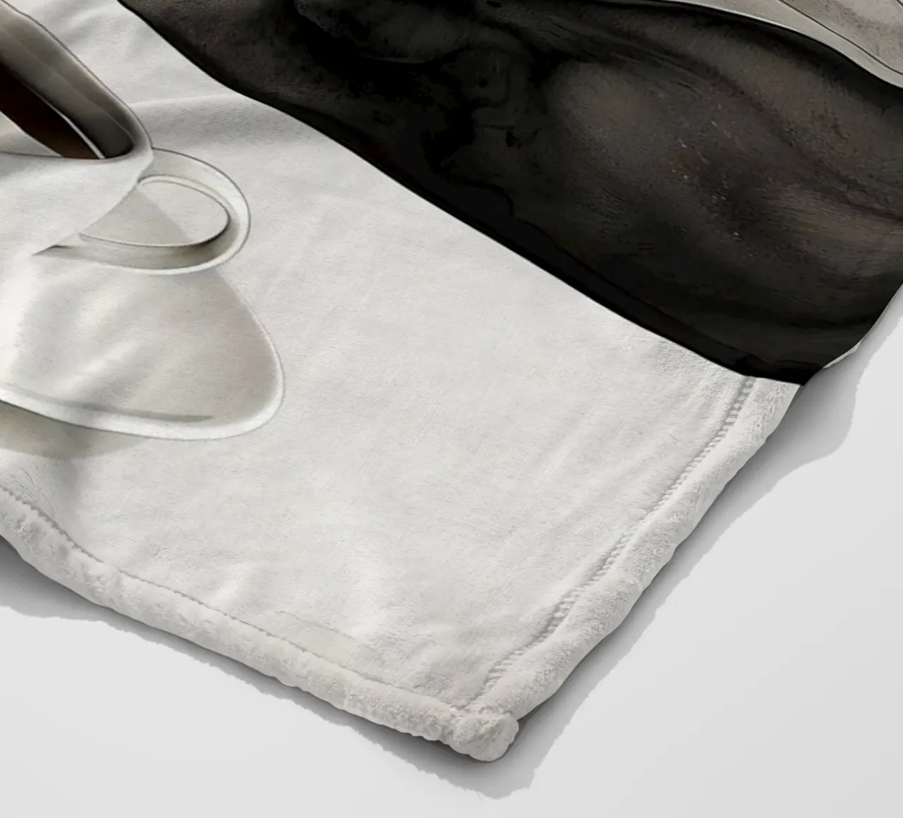 Es la hora del café manta de franela de Justyna Jaszke JBJart