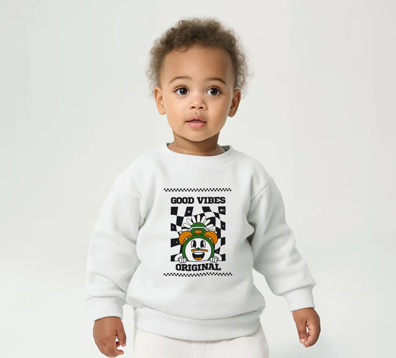 GOOD VIBES ORIGINAL felpa neonato da Einfach Uebel