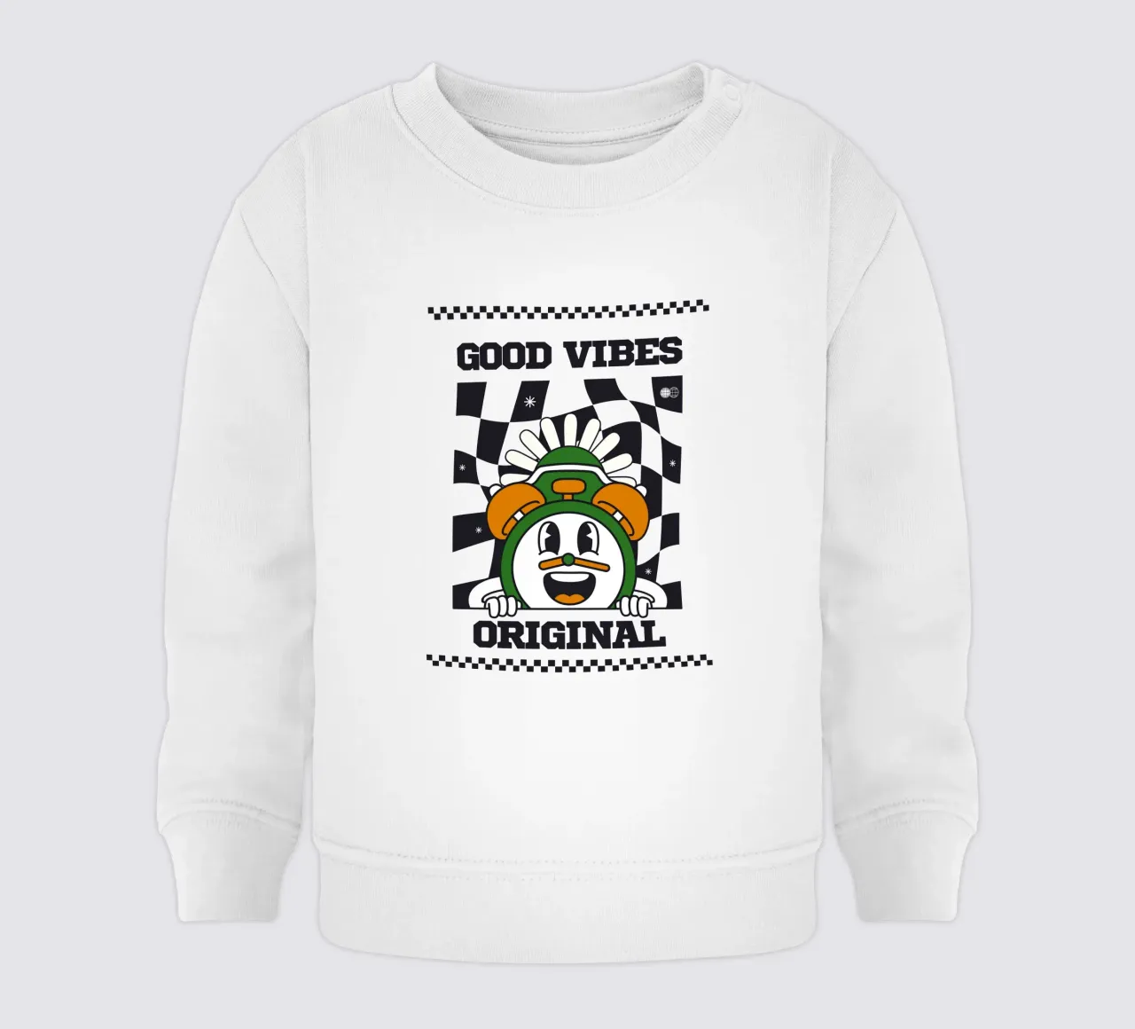 GOOD VIBES ORIGINAL felpa neonato da Einfach Uebel