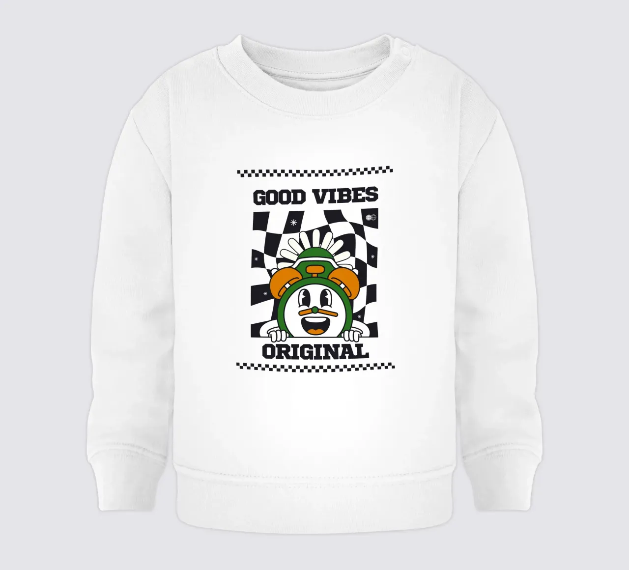 GOOD VIBES ORIGINAL felpa neonato da Einfach Uebel