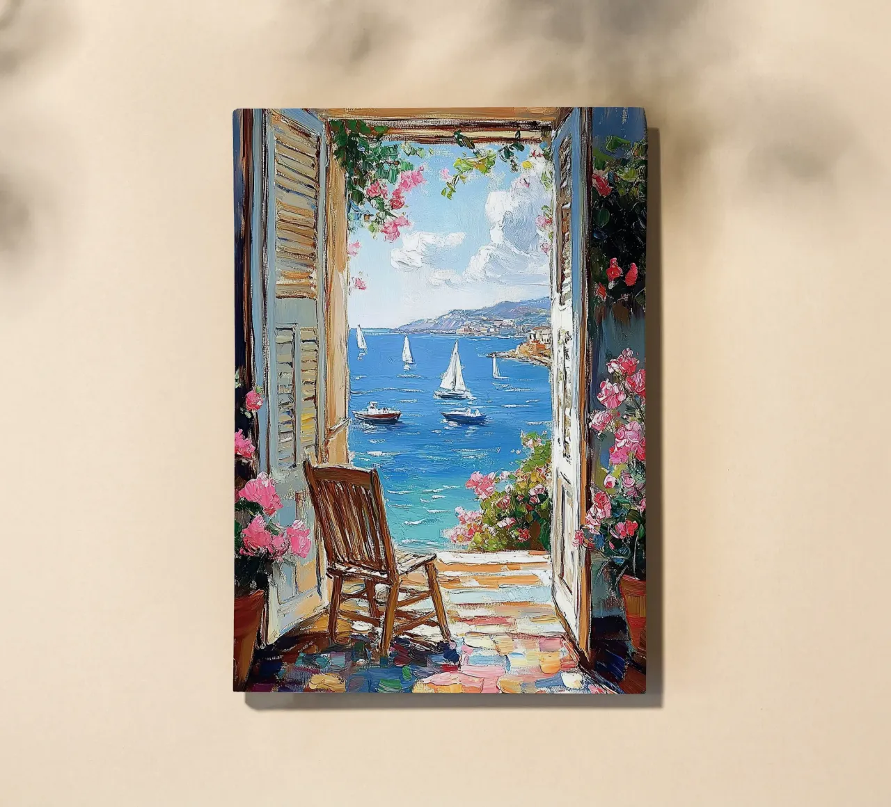 Matisse inspiriert Open Window "Through Light and Shadow" notebook by Nikis Art Studio