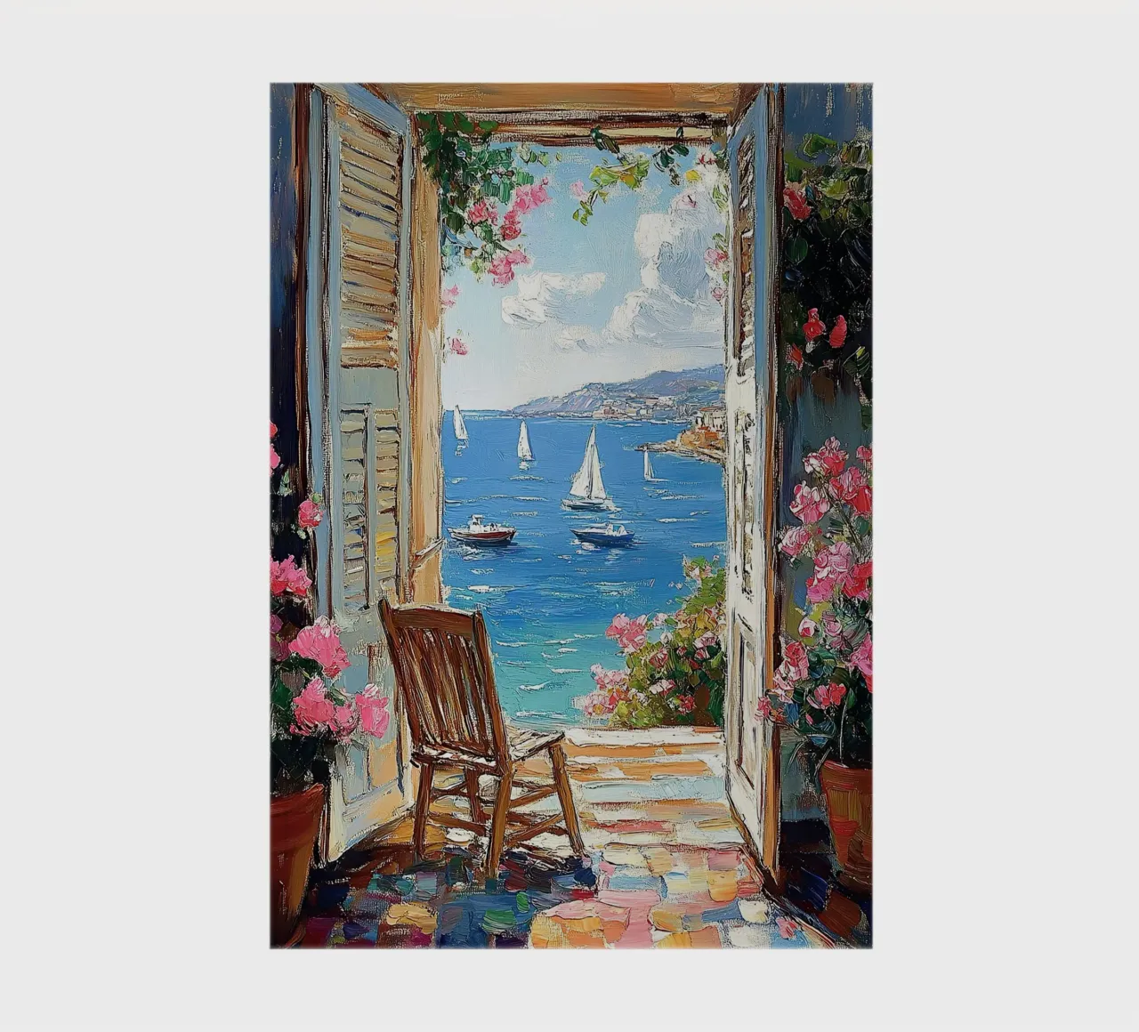 Matisse inspiriert Open Window "Through Light and Shadow" notebook by Nikis Art Studio