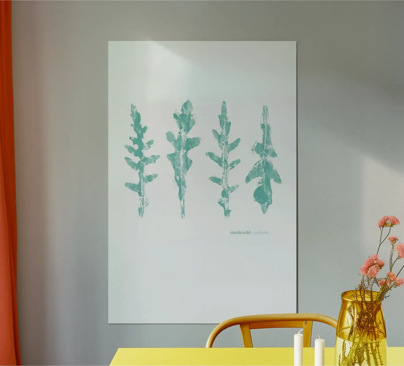 Rucola Wild poster by BlauMaschine