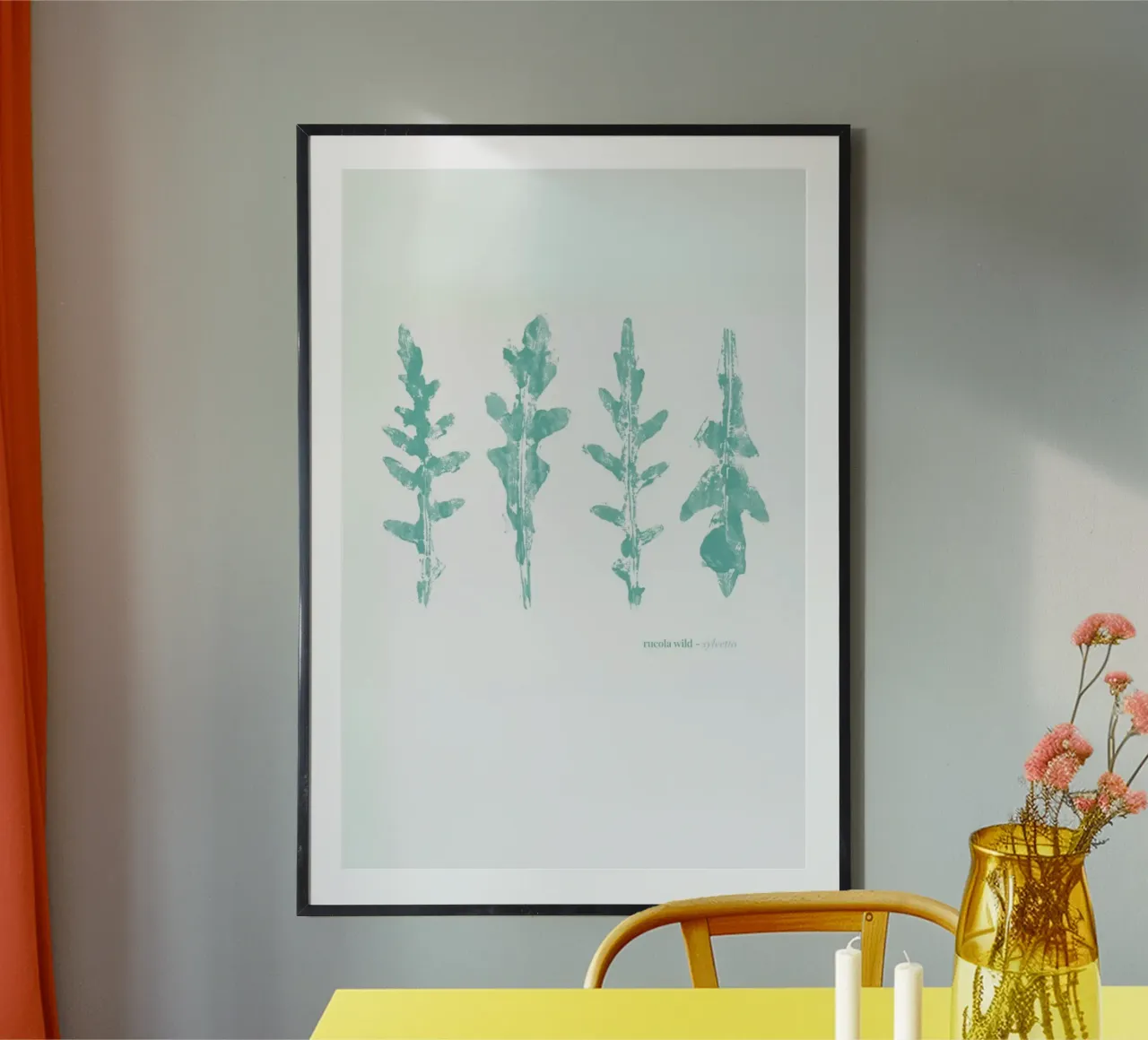 Rucola Wild hahnemühle van BlauMaschine