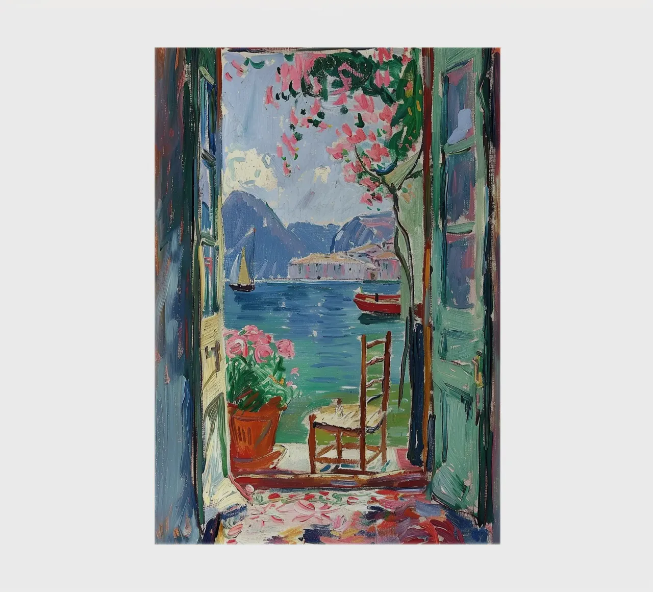Henri Matisse inspiriert "A Portal to Calm" notebook by Nikis Art Studio