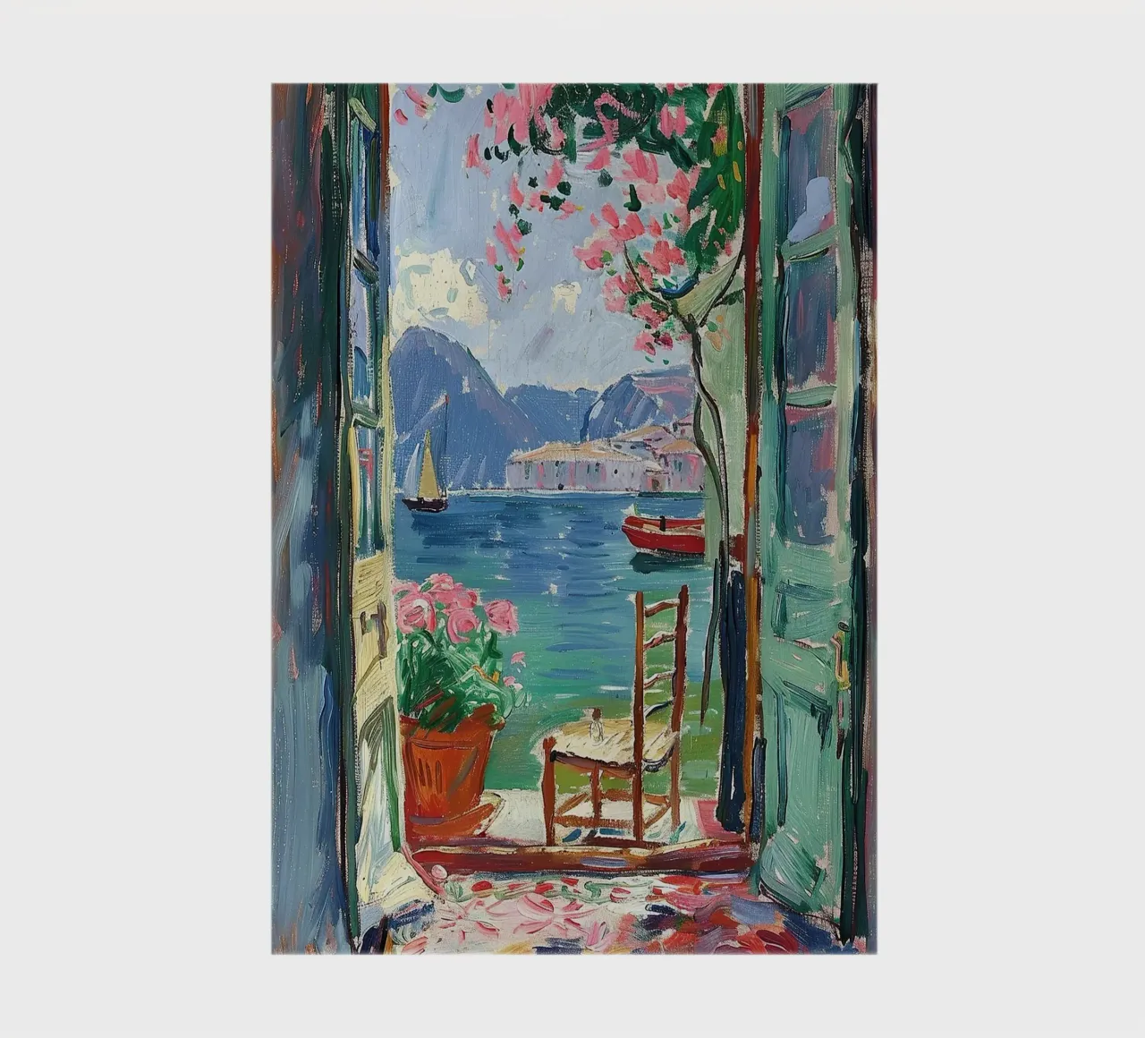 Henri Matisse inspiriert "A Portal to Calm" notebook by Nikis Art Studio