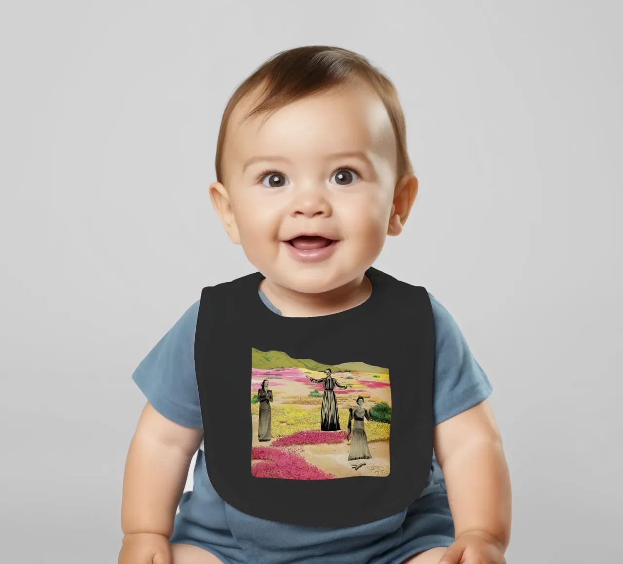 Cactus umani bavaglino da Cassia Beck Collage