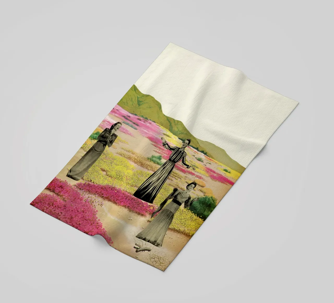 Cactus umani telo mare da Cassia Beck Collage