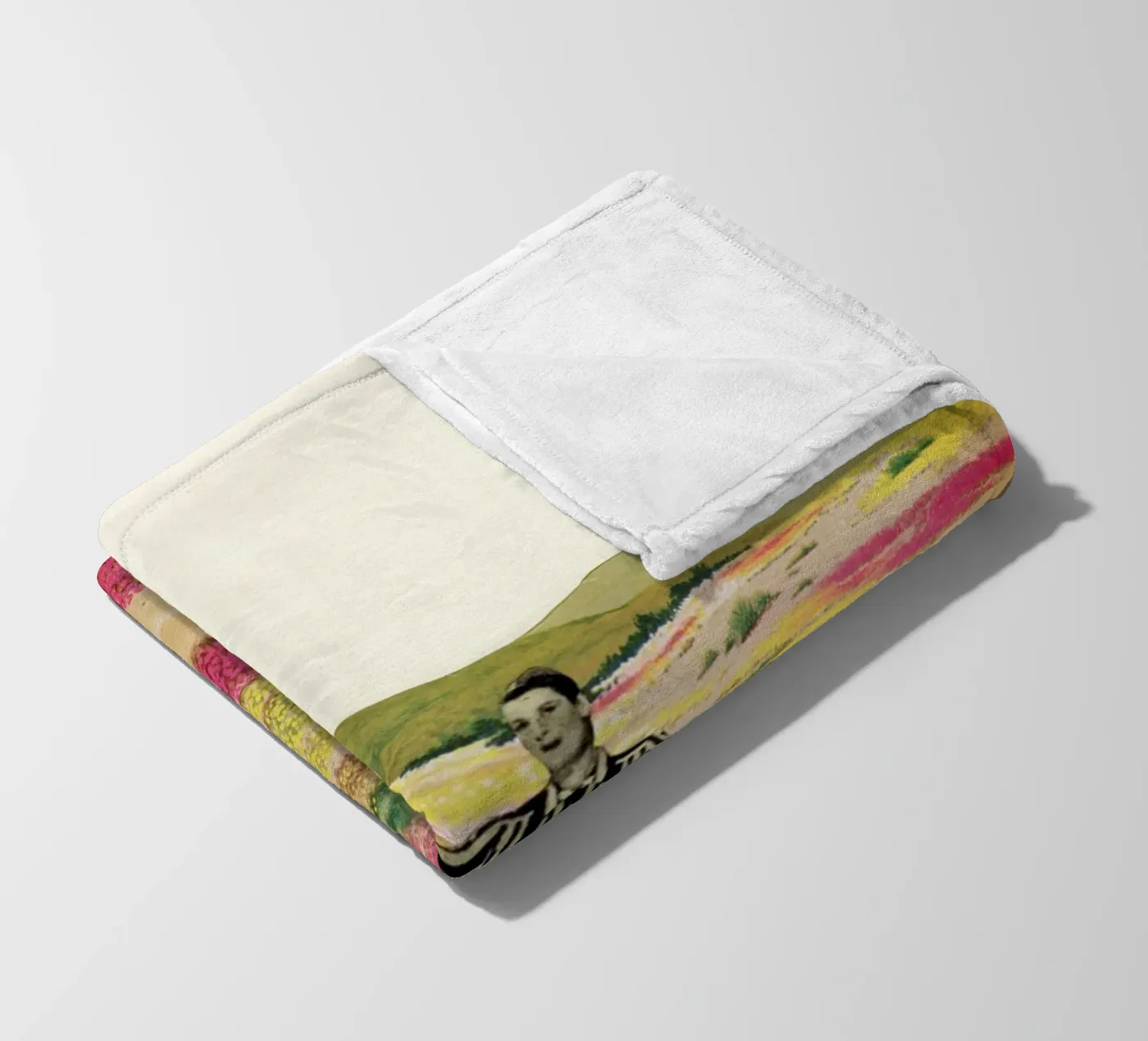 Menselijke cactussen fleecedeken van Cassia Beck Collage