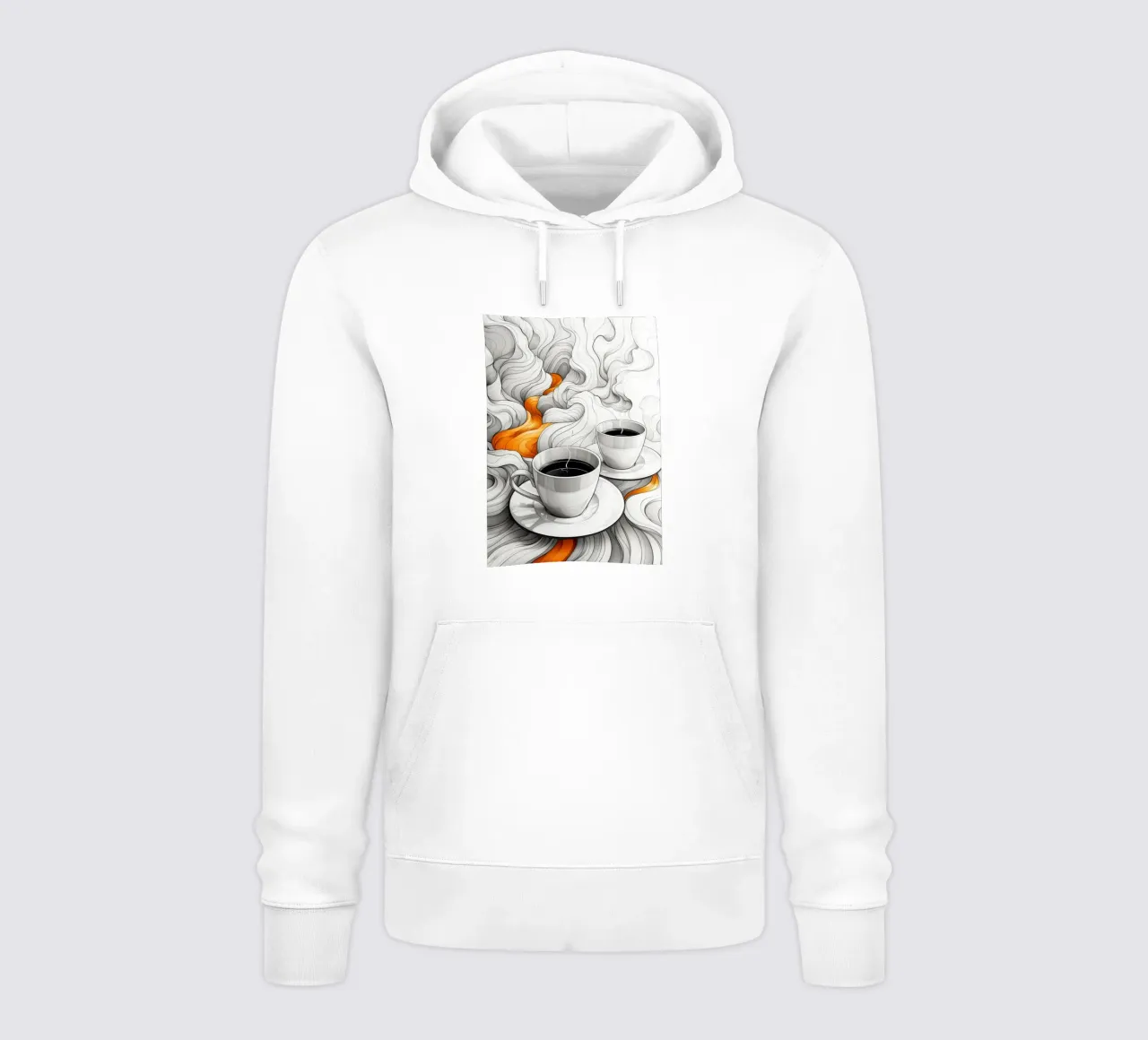 Es ist Kaffeezeit Expresso Hoodie von Justyna Jaszke JBJart
