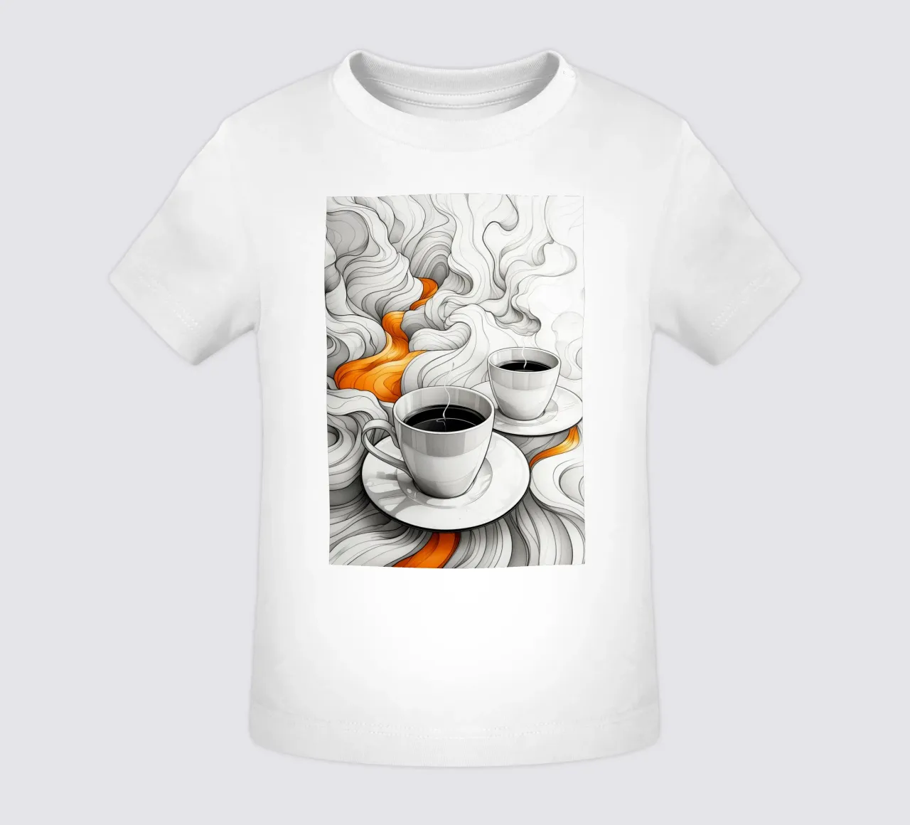 Es la hora del café expreso camiseta de bebé de Justyna Jaszke JBJart